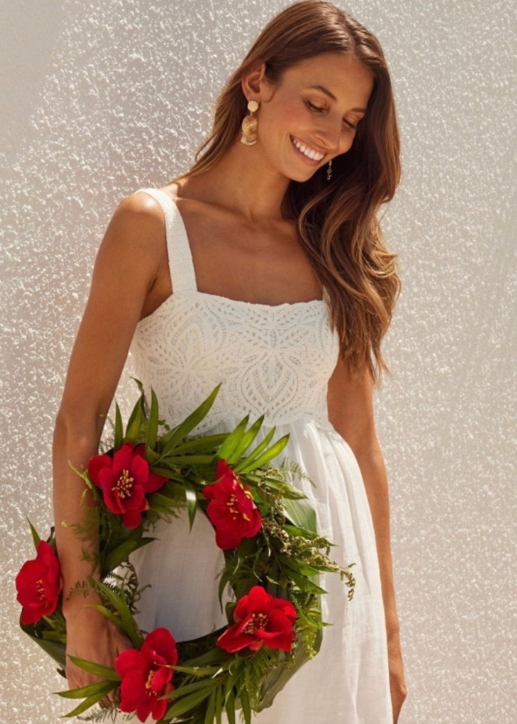 White Tank Maxi Dress