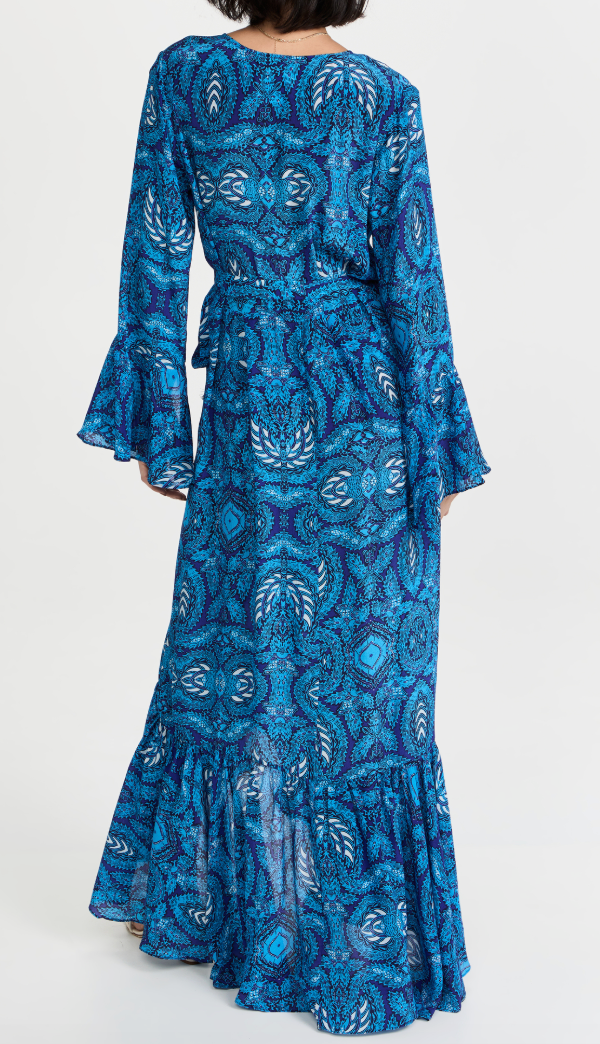 Plus Size Long Flare Dress