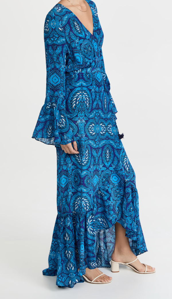 Plus Size Long Flare Dress